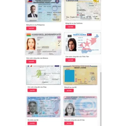 Công cụ tạo CCCD - xác minh danh tính facebook